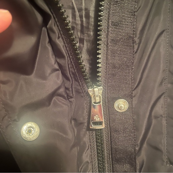 Lauren Ralph Lauren Black Utility Jacket NWOT - Picture 7 of 9